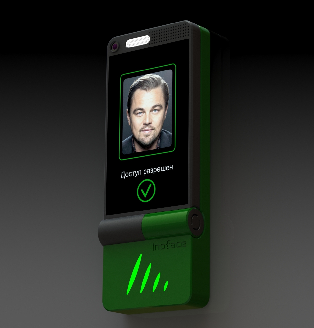 Биометрический терминал-трансформер с идентификацией по лицу 